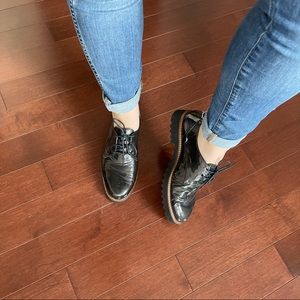 Mephisto Sabatina Patent Leather Oxfords, Size 6.5